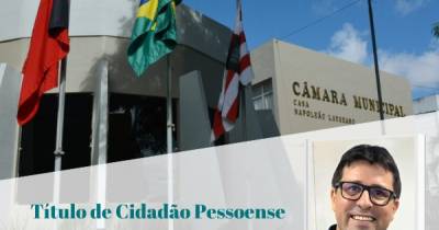 Professor Fágner Dias Araruna recebe Título de Cidadão Pessoense