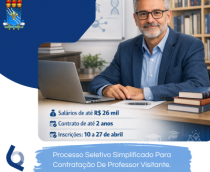 Processo Seletivo Simplificado Para Contratação De Professor Visitante