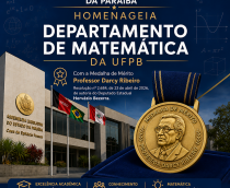 Assembleia Legislativa da Paraíba homenageia Departamento de Matemática da UFPB