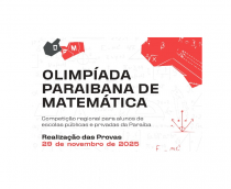 Inscrições para a Olimpíada Paraibana de Matemática 2025 começam nesta sexta-feira