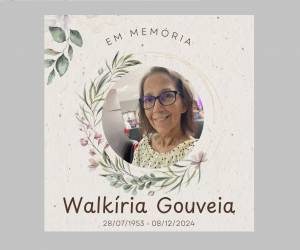 Nota de pesar pelo falecimento da Professora aposentada Walkiria Gouveia Alves de Wood