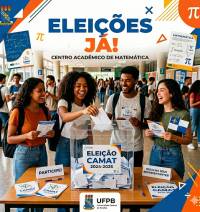 Edital do Processo de Escolha da Nova gestão do Centro Acadêmico