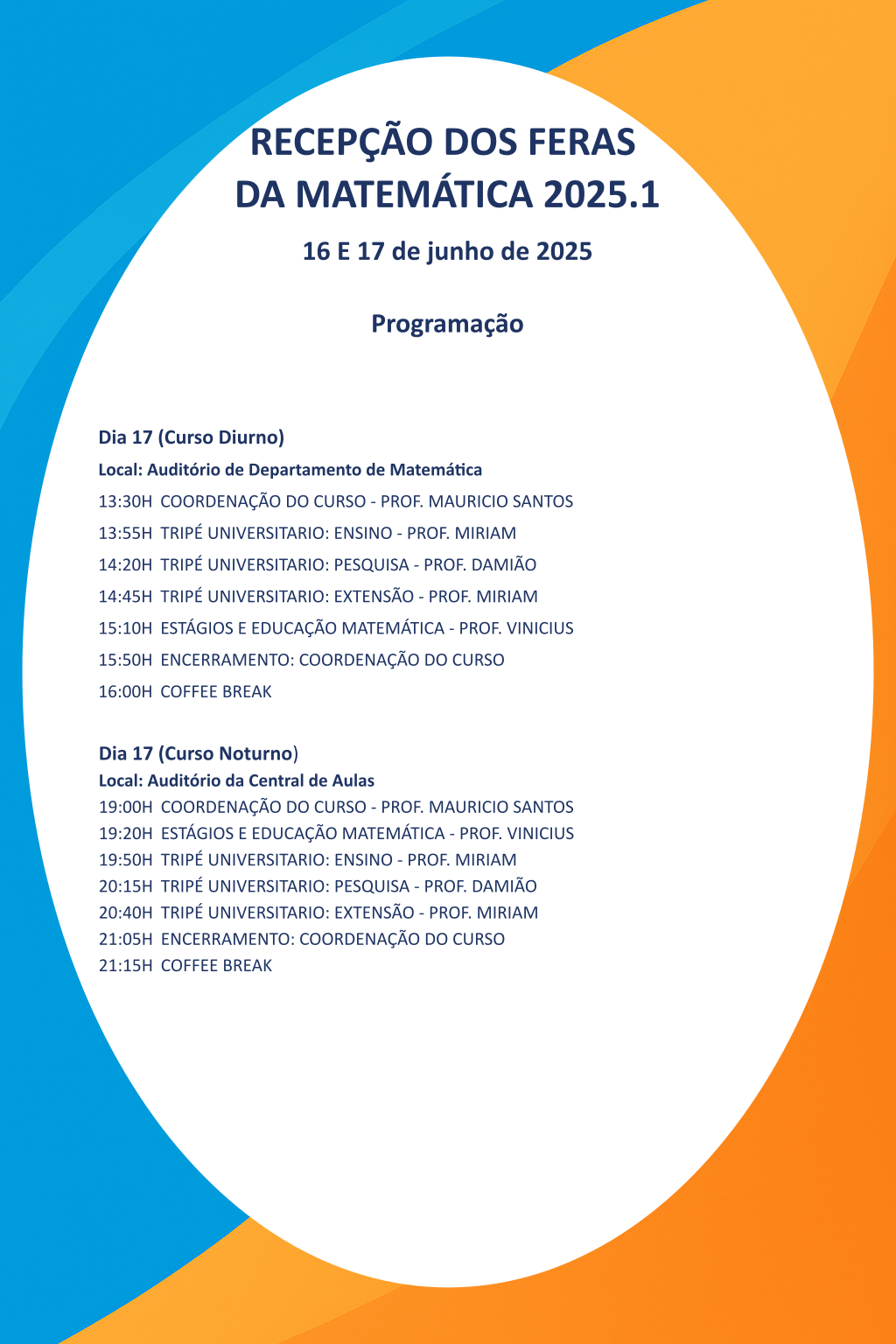 Programação 17
