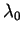 $\lambda_0$