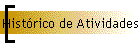 Histórico de Atividades