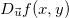 $D_{\vec{u}} f(x,y)$