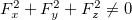 $F_ x^2+F_ y^2+F_ z^2 \neq 0$