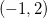 $(-1,2)$