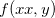 $f(xx,y)$