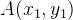 $A(x_{1},y_{1})$