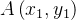 $A\left( x_{1},y_{1}\right) $