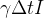 $\gamma \Delta t I$