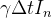 $\displaystyle \gamma \Delta t I_ n  $