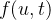 $f(u,t)$
