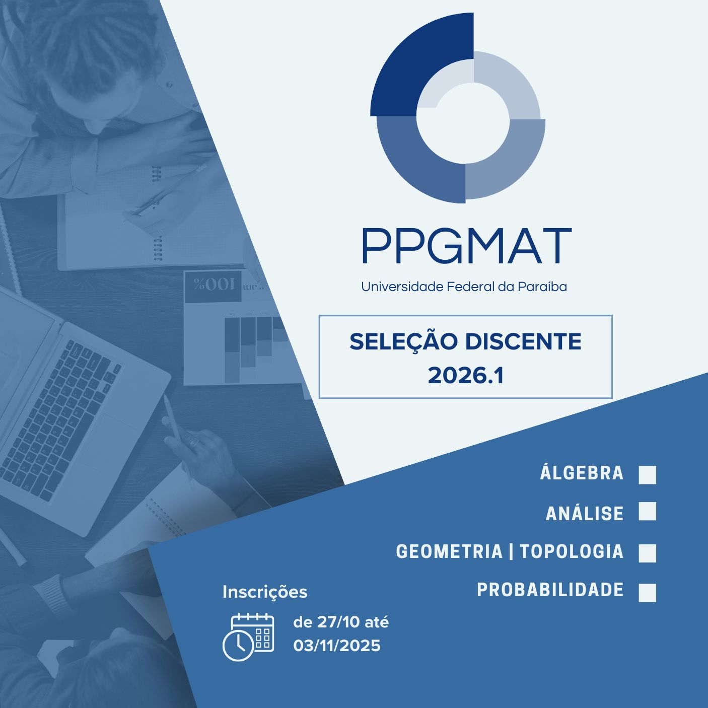 Imagem da notícia Processo Seletivo 2026.1