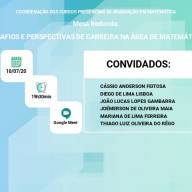 Mesa Redonda: Desafios e Perspectivas da Carreira na área da Matemática
